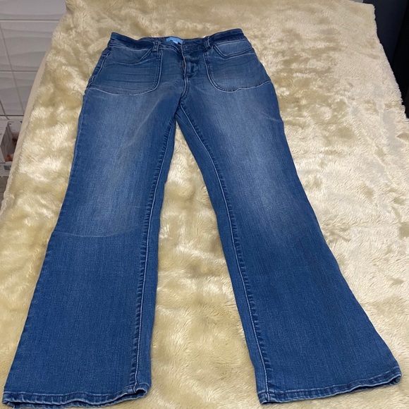 Draper James Denim - Draper James Blue Flare Jeans